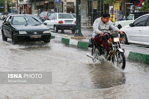 ثبت بارش 55 میلیمتری در رضوانشهر