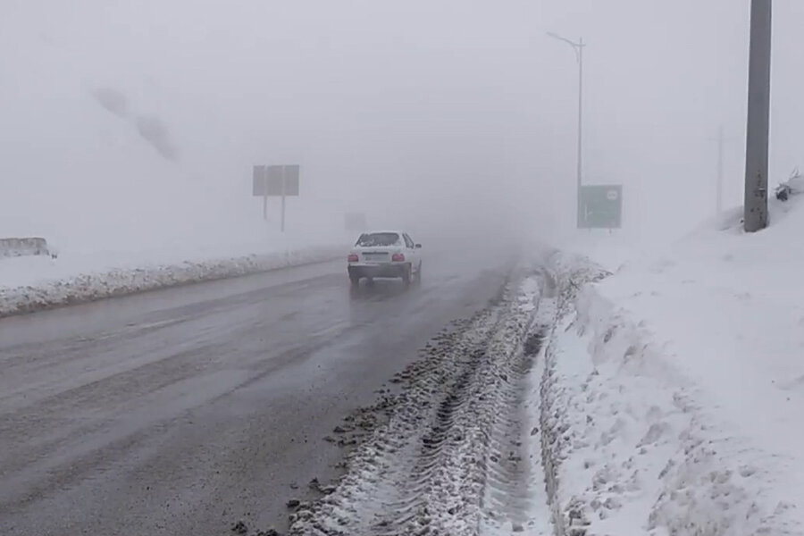 ویدیو/ بارش 80 سانتی‌متری برف در گردنه حیران
