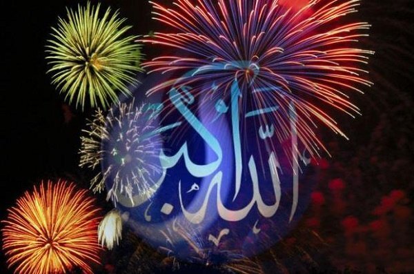 گلستان غرق نور و فریاد الله اکبر شد
