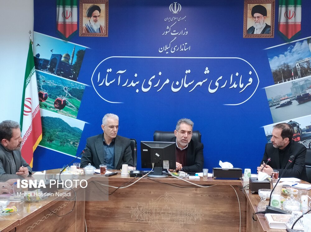تاکید فرماندار آستارا بر تشدید نظارت و پایش بازار اقلام اساسی