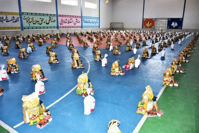 توزیع 600 بسته معیشتی بین خانواده های زندانیان گلستانی