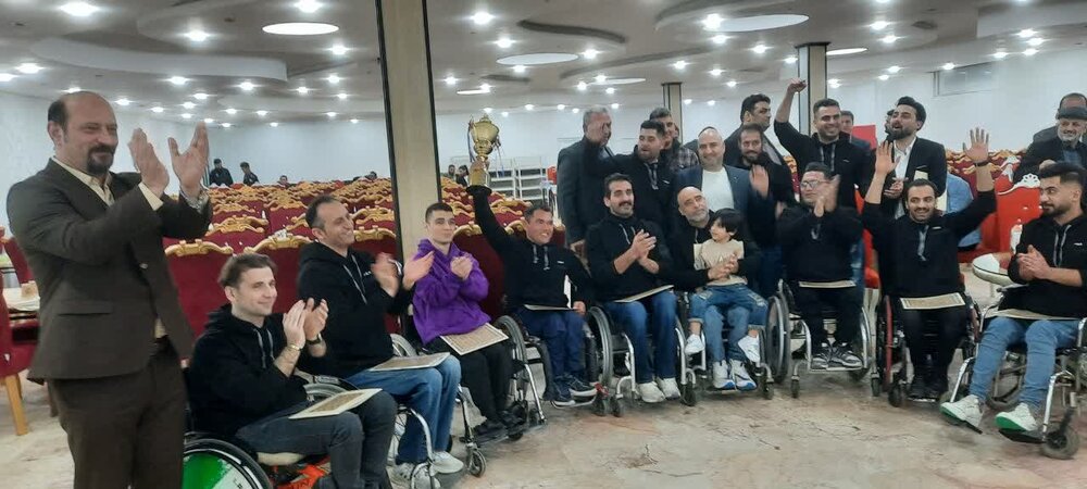 شهروند آمل با 6 مقام قهرمانی در لیگ برتر بسکتبال با ویلچردست نیافتنی شد