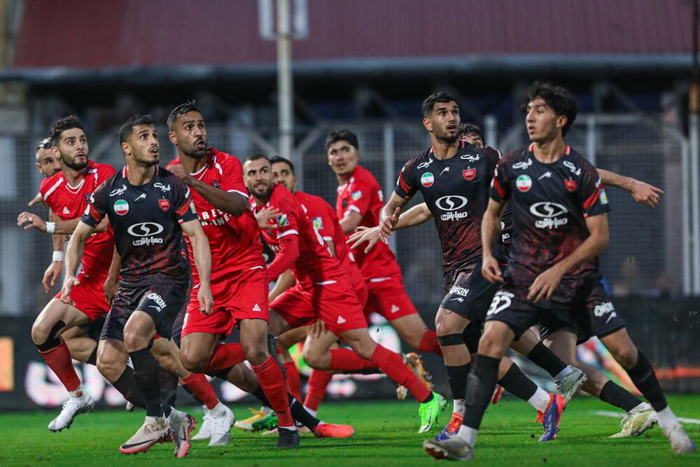 خلاصه بازی نساجی 0 - 1 پرسپولیس