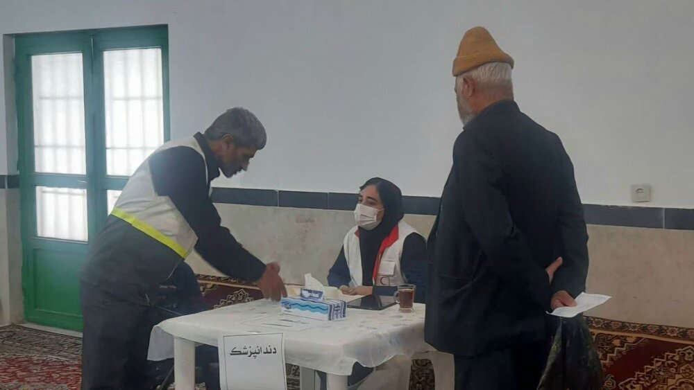 بهره‌مندی 200 نفر از خدمات کاروان سلامت هلال‌احمر گرگان