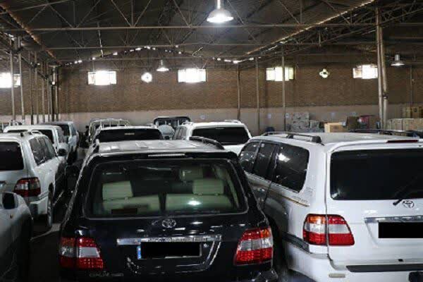 خودروهای توقیفی موجود در انبار اموال تملیکی گلستان تعیین تکلیف شد