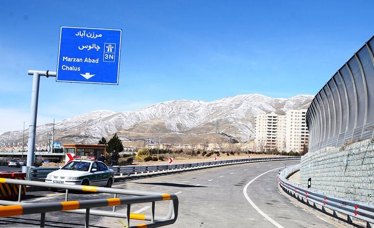 بررسی پروژه‌های راه و آزادراه تهران - شمال در غرب مازندران