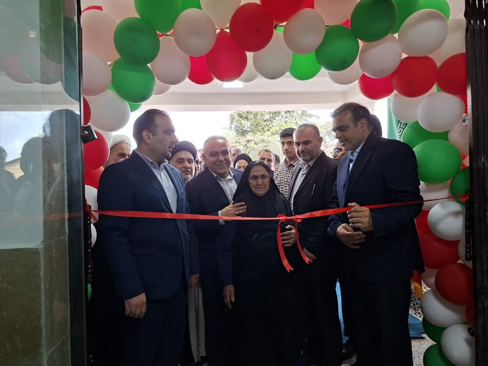 مدرسه 6 کلاسه خیرساز در روستای «اسرم» شهرستان میاندورود افتتاح شد