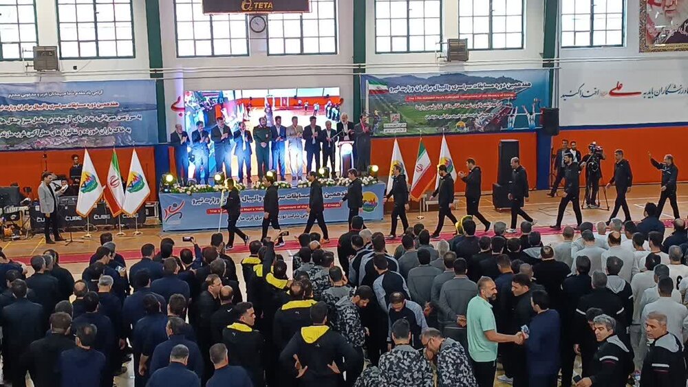 هفدهمین دوره مسابقات سراسری والیبال وزارت نیرو در چالوس آغاز شد