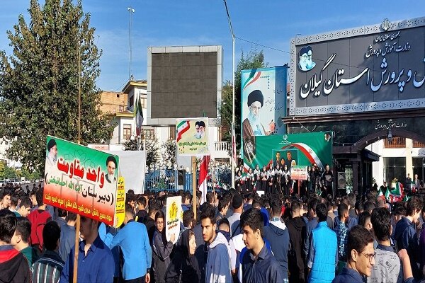 فرماندار رشت: پیام راهپیمایی 13 آبان امسال عزت و استقلال ملت ایران است
