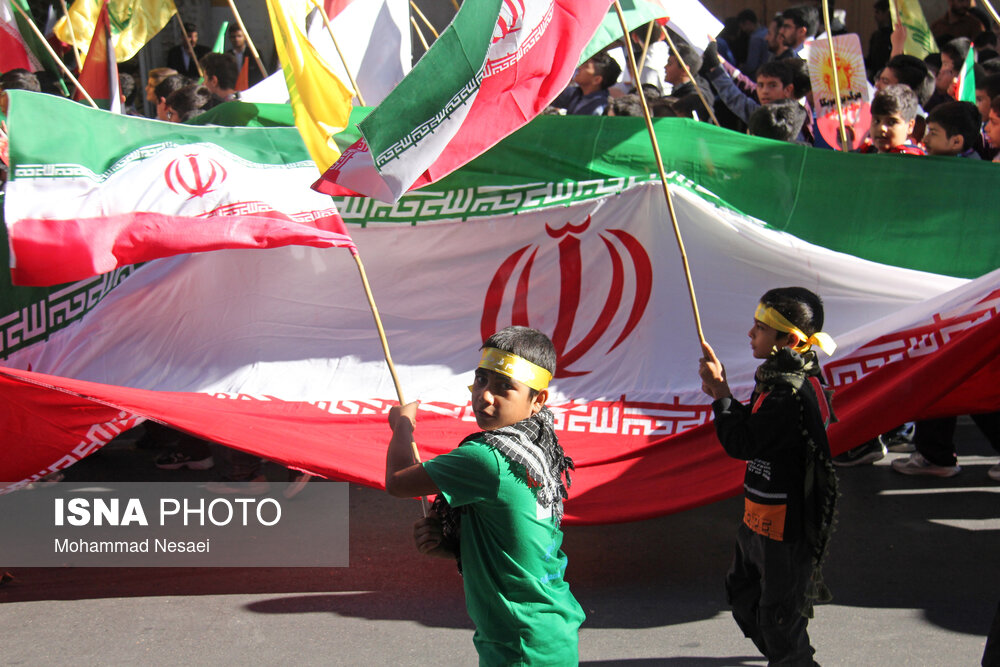 راهپیمایی گرامیداشت روز 13 آبان - گرگان