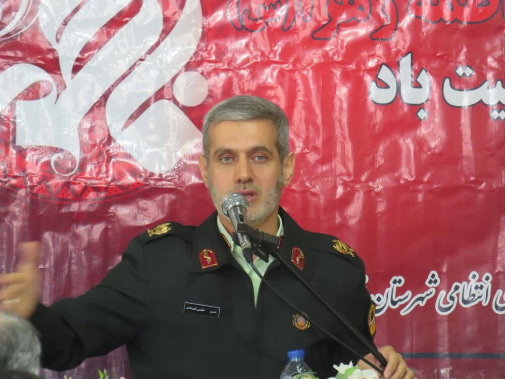 فرمانده انتظامی مازندران: دشمن از قوی‌ شدن ایران می‌ترسد