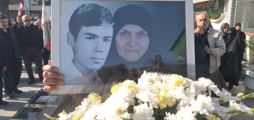 مادر شهید رضایی به فرزند شهیدش پیوست/درخواست مادرشهید آملی از رسانه‌ها