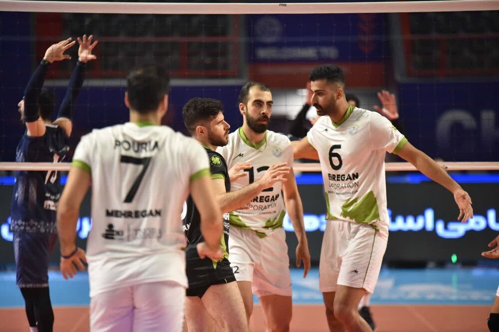 مهرگان نور، فاتح نبرد همسایه های شمالی در لیگ برتر والیبال