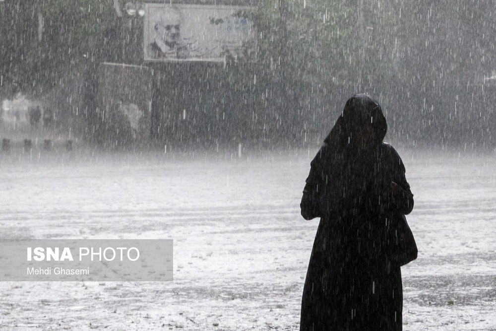 بارش 98 میلی متری باران در چابکسر