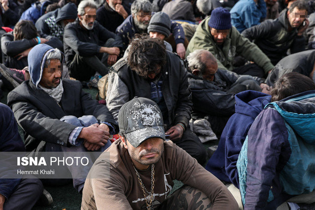 جمع‌آوری و انتقال 351 معتاد متجاهر به مراکز ترک اعتیاد در رشت