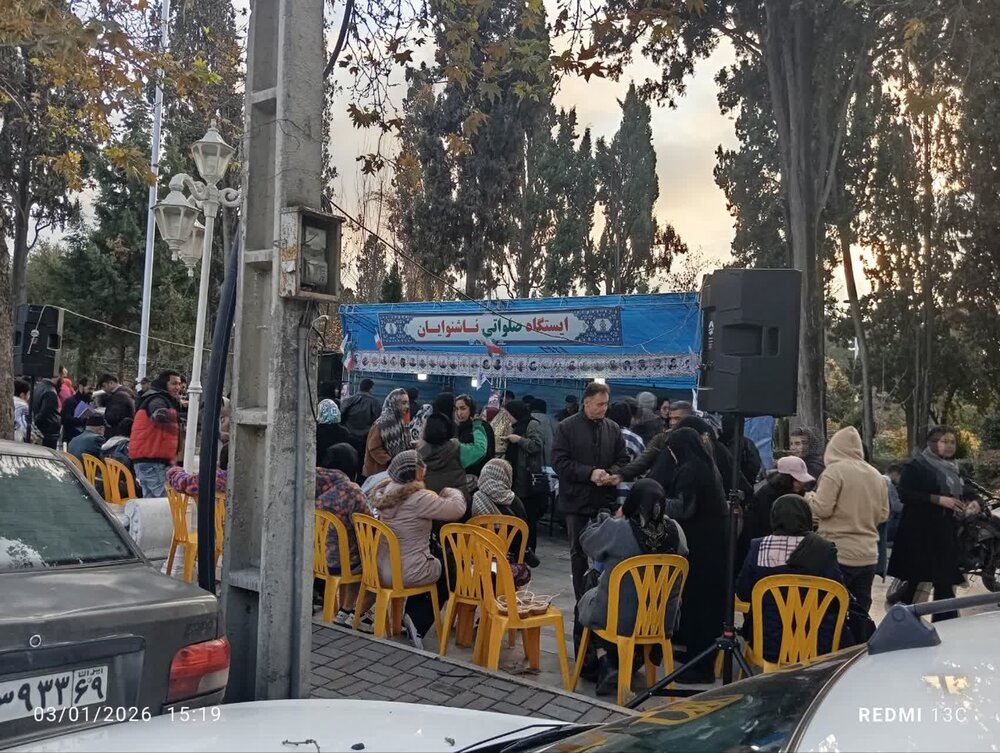 توزیع 6000 ظرف آش به یاد سردار سلیمانی در گرگان