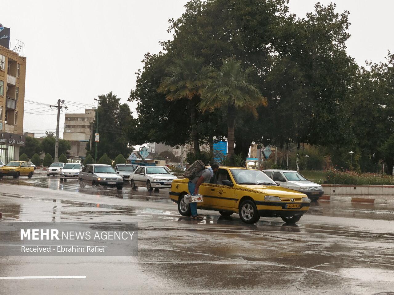 بارش رگباری باران و احتمال وقوع آبگرفتگی در گلستان