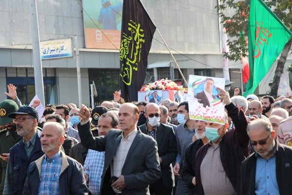 لالایی زنان گیلانی برای کودک سه ساله شهید «علی نژاد»