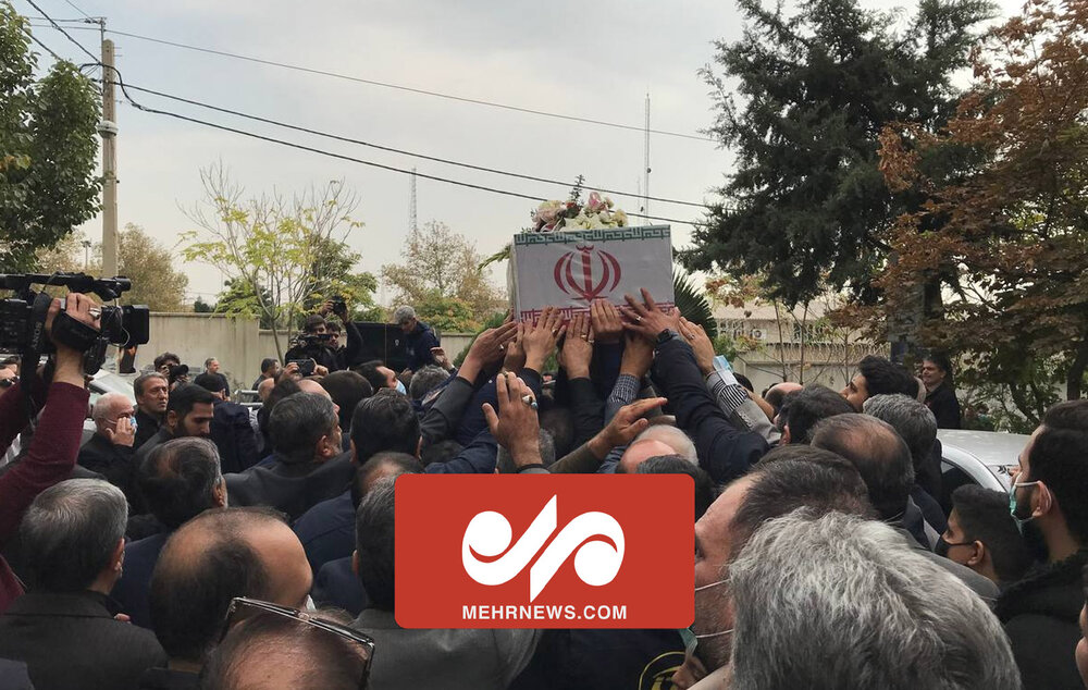تشییع پیکر شهید مدافع امنیت «مجید یوسفی» در آستانه اشرفیه