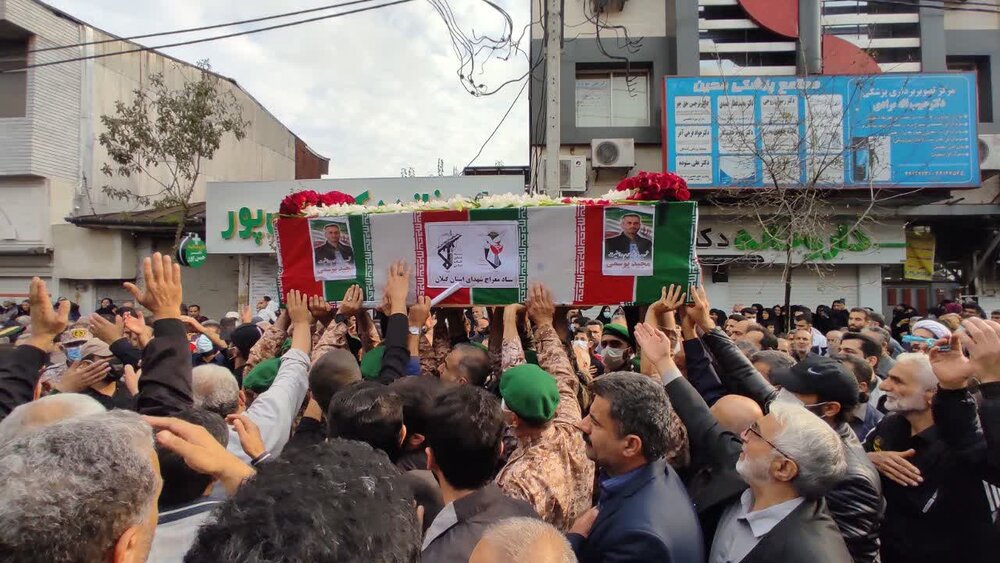 تشییع شهید مدافع امنیت «مجید یوسفی»