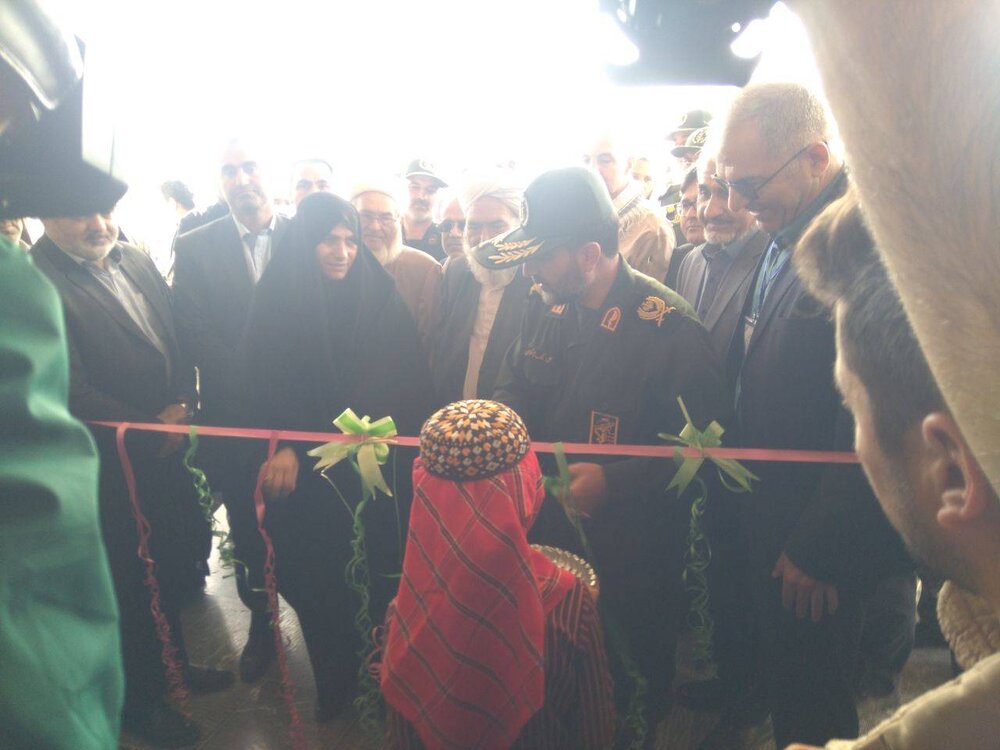 بیمارستان تخصصی صحرایی گلستان در اینچه برون افتتاح شد