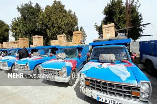 500 سری جهیزیه به زوج های نیازمند گلستانی اهدا شد