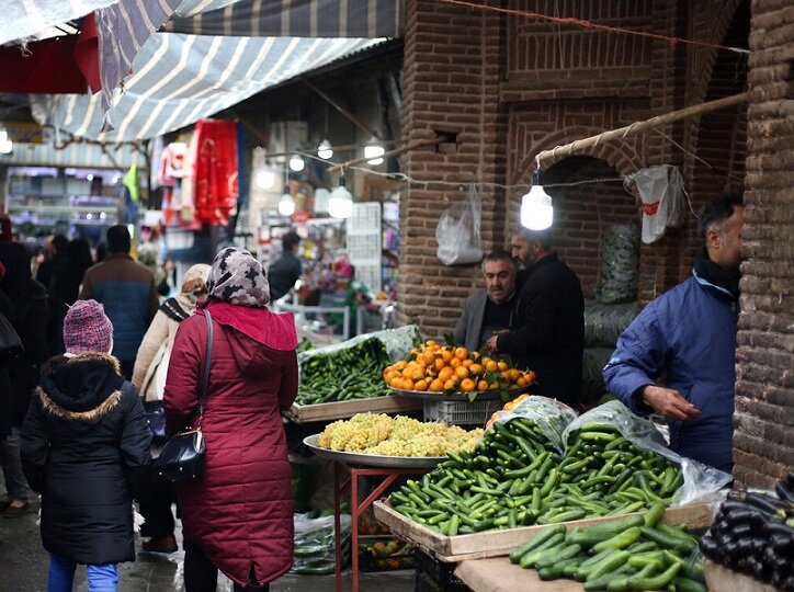 بازارهای آرام گرگان در 14 آذر
