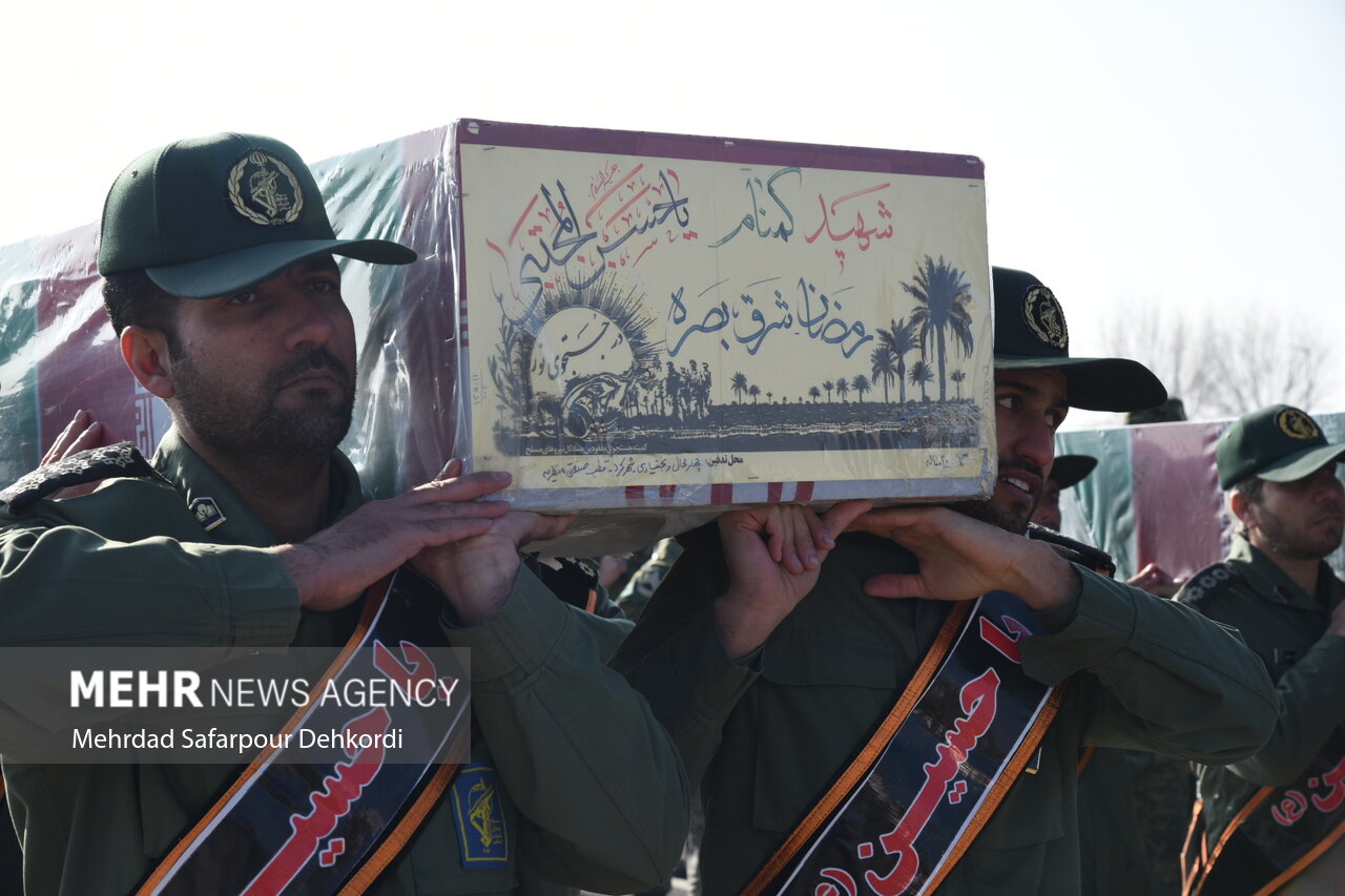 شهدا گمنام دفاع مقدس مهمان اهالی شرق و غرب گلستان