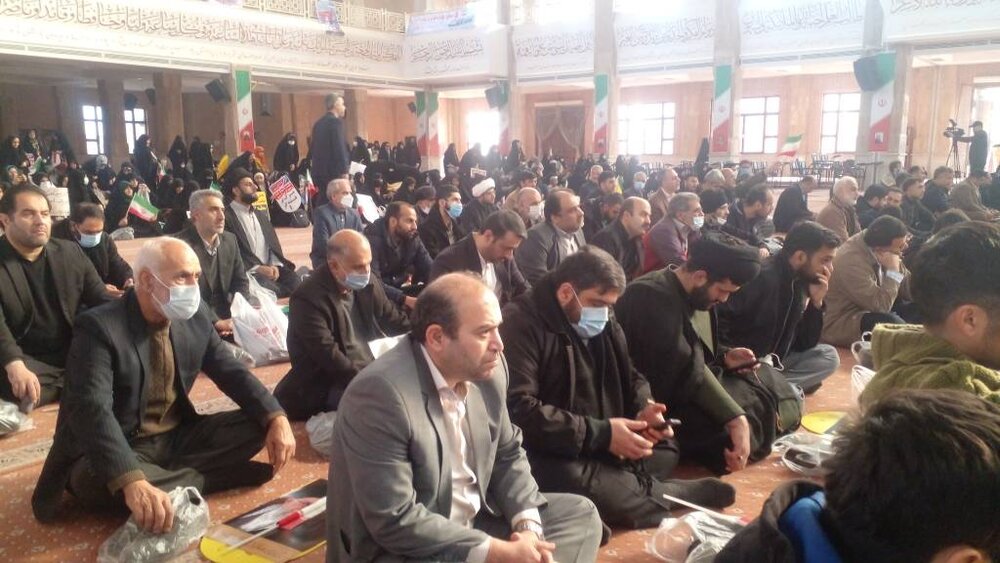آیین گرامیداشت یوم الله 9 دی در گلستان آغاز شد