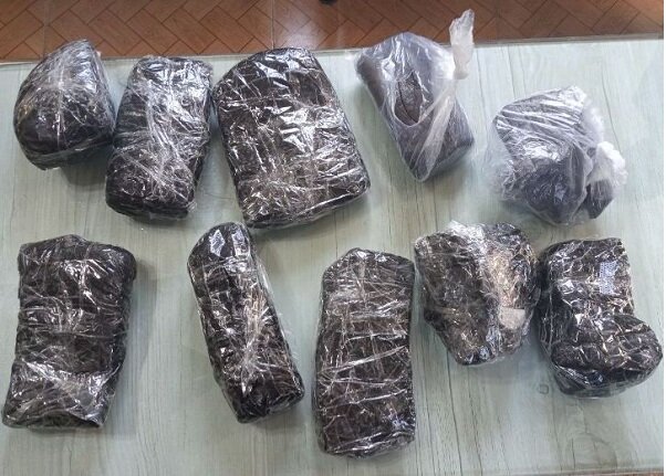 کشف 10 کیلوگرم مواد مخدر در چابکسر