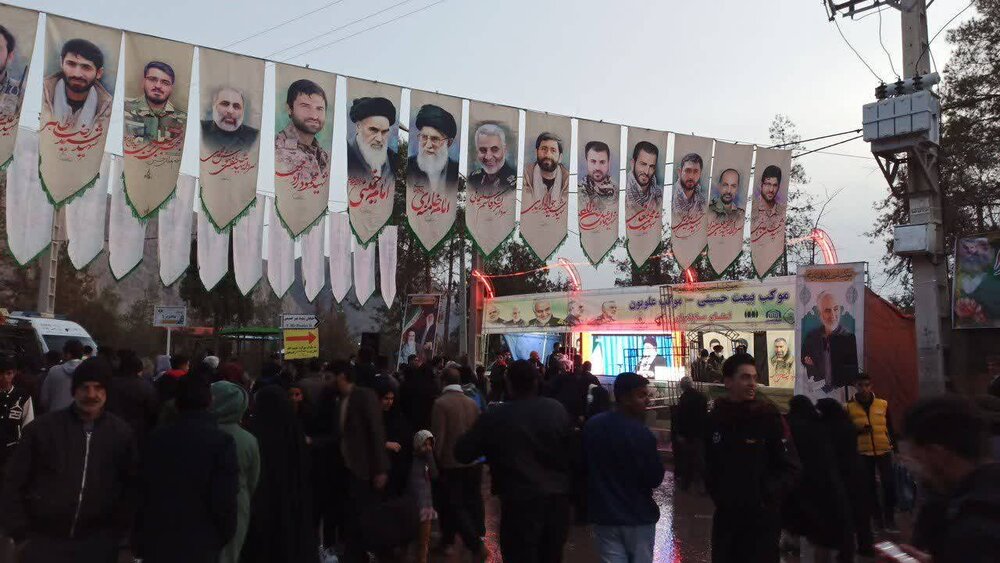 خدمات رسانی موکب مازندران به زائران جان فدا در کرمان
