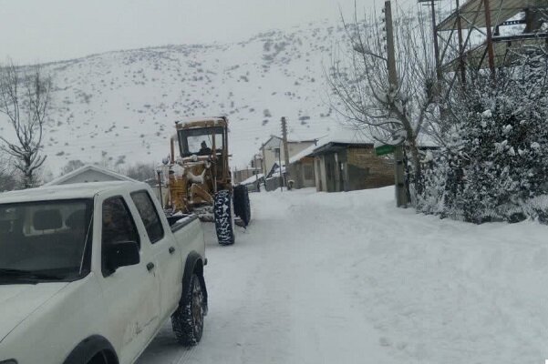 بارش نیم متری برف در ارتفاعات خورگام رودبار