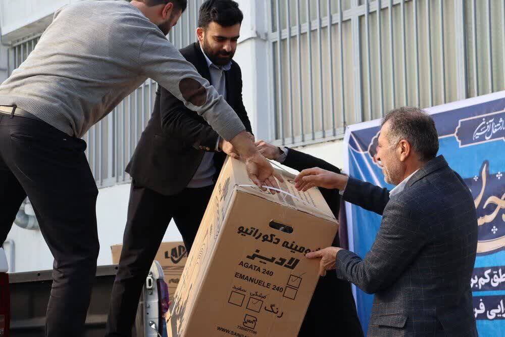 114 دستگاه لوازم گرمایشی بین نیازمندان در مازندران توزیع شد