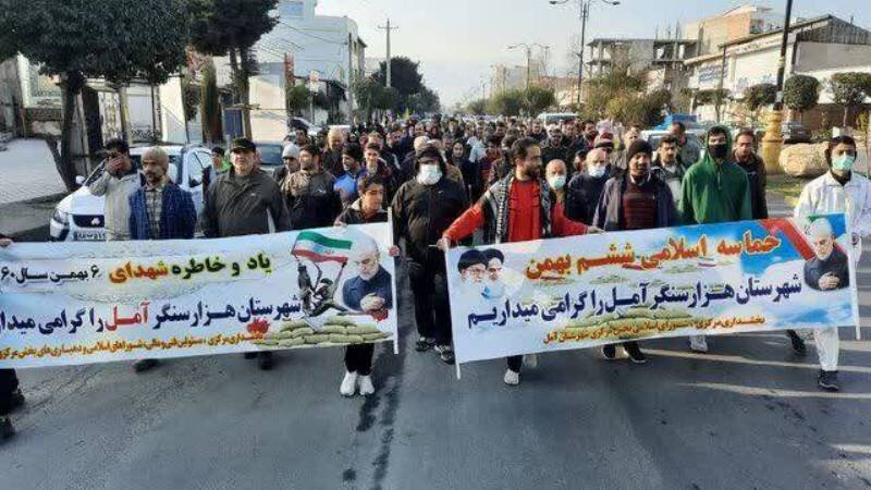 همایش پیاده روی بزرگ خانوادگی در آمل برگزار شد