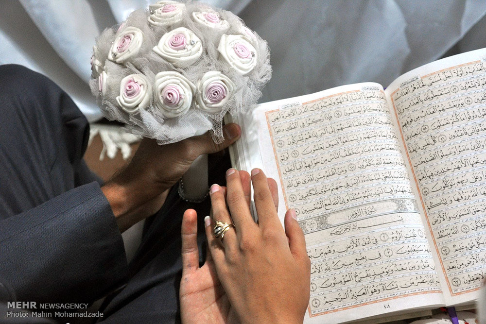 جشن ازدواج آسان 12 زوج جوان گلستانی برگزار شد