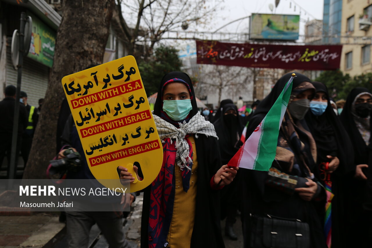 ثبت جلوه ماندگاری از حماسه ملت باحضور باشکوه در راهپیمایی 22 بهمن