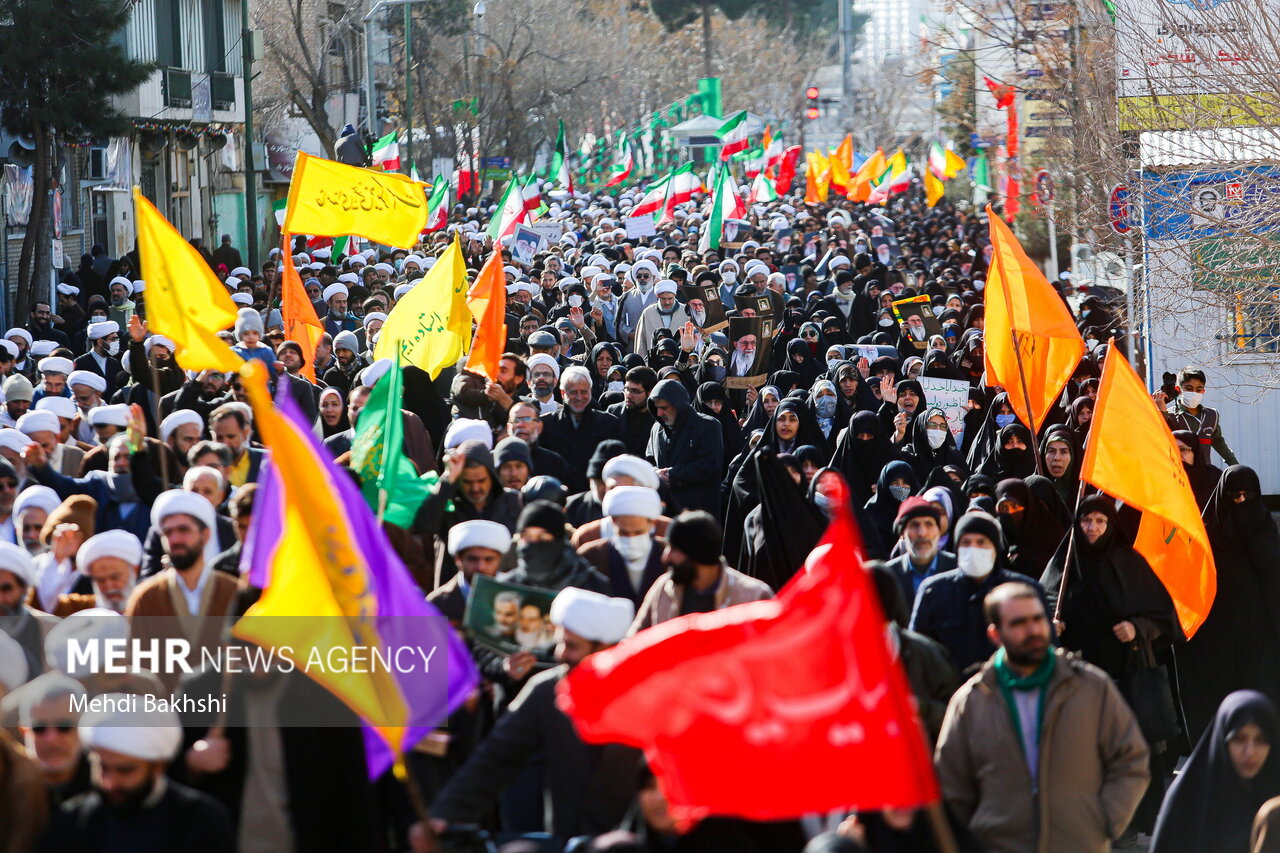 مسیر و زمان راهپیمایی 22 بهمن در گلستان اعلام شد