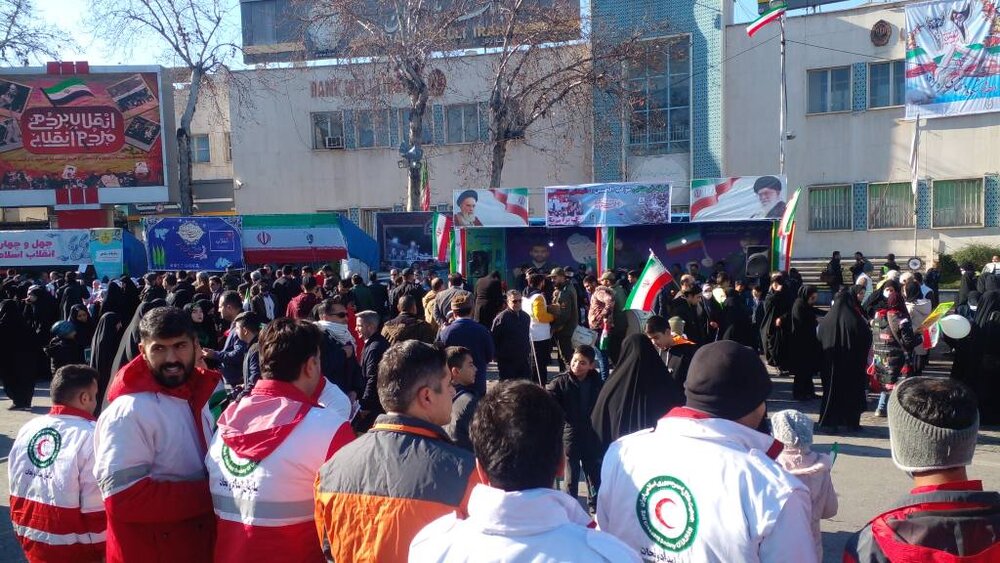 راهپیمایی یوم الله 22 بهمن در گلستان آغاز شد