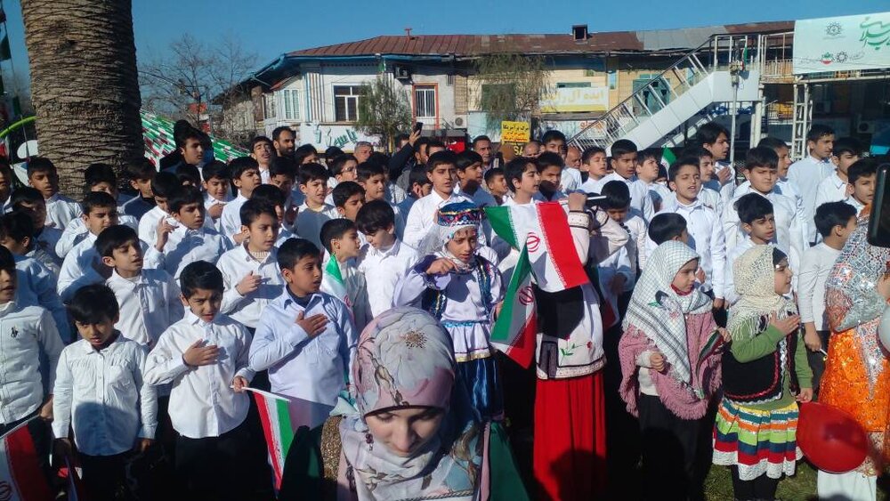 تجدید میثاق اهالی گلستان با آرمان‌های انقلاب اسلامی در 22 بهمن
