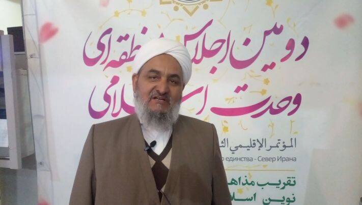 روحانی اهل سنت: وحدت کلمه مهمترین راهبرد جمهوری اسلامی است