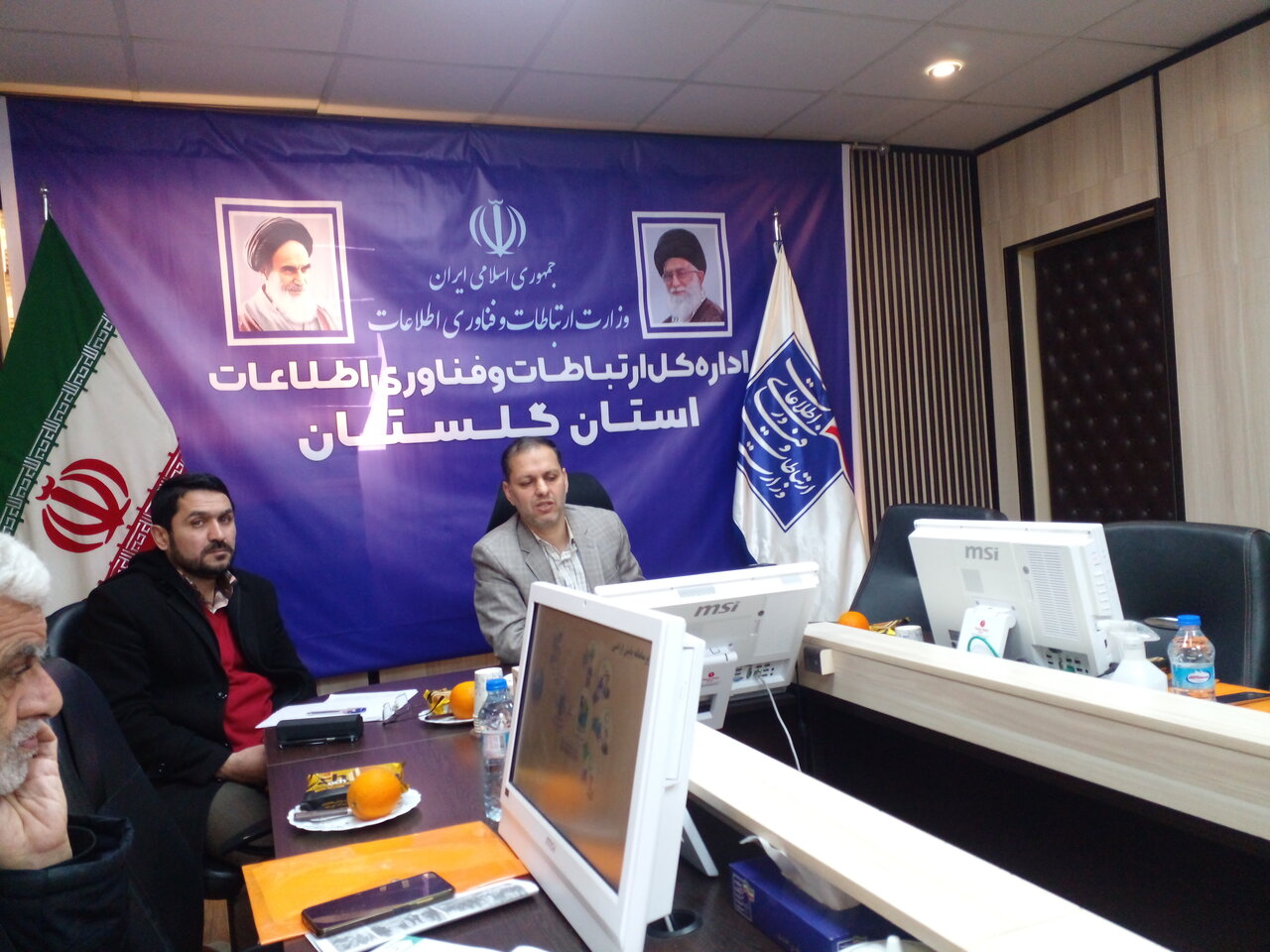 شبکه فیبر نوری گلستان با 1000 میلیارد تومان اعتبار انجام شده است