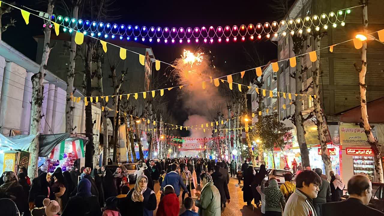 جشن نیمه شعبان در فومن