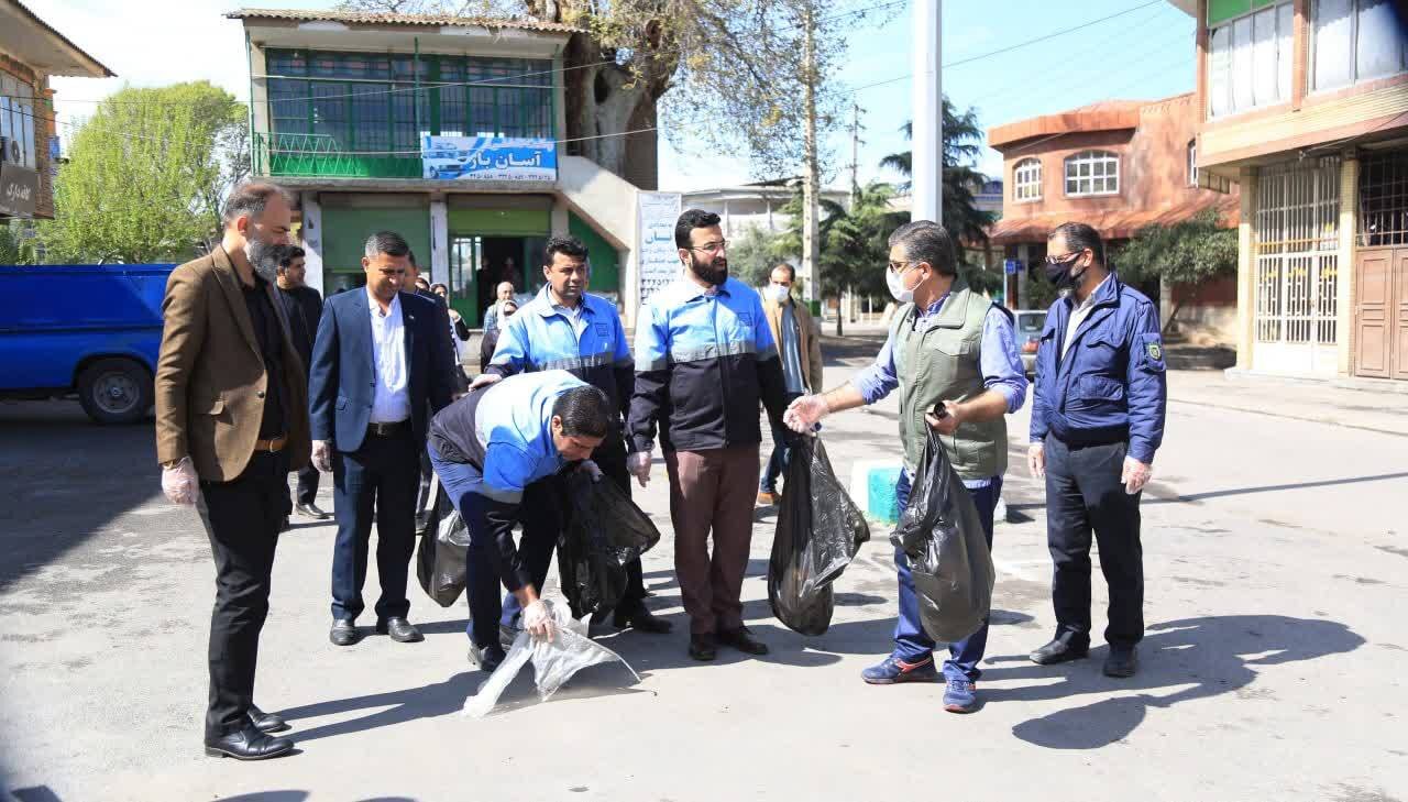 شهر تاریخی استرآباد پاکسازی شد
