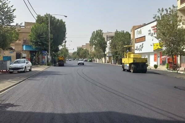 10 روستای گنبدکاووس آسفالت شد