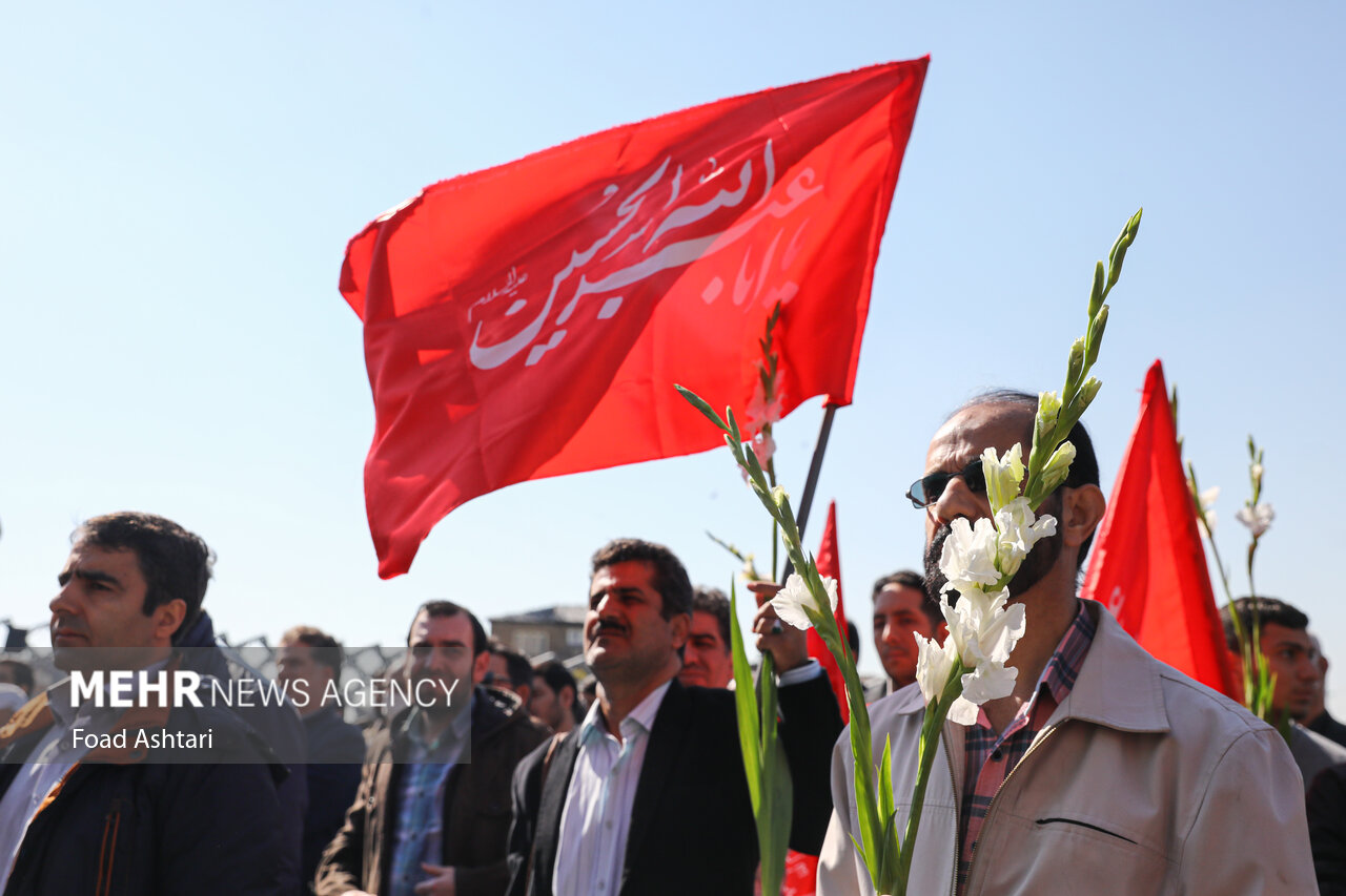 تشییع باشکوه شهید مهقانی در گرگان