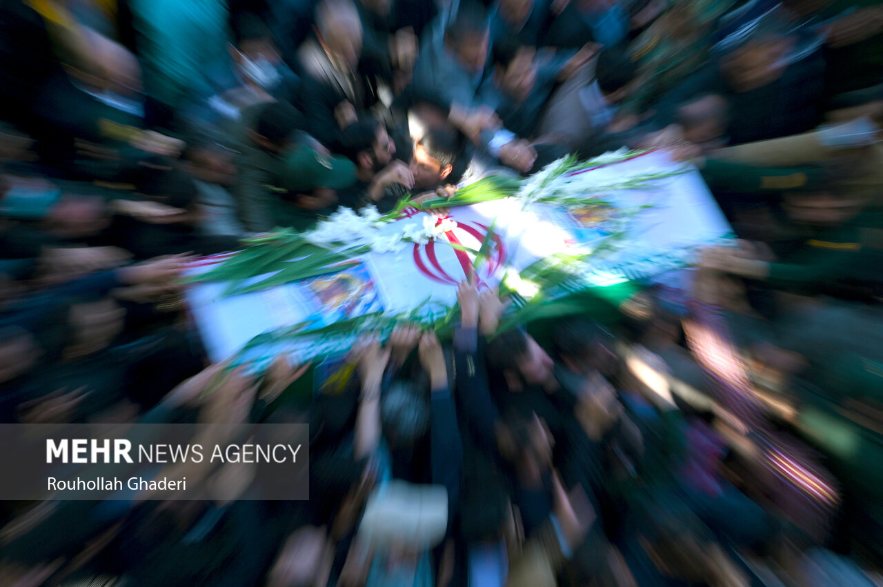 قولی که روز تشییع شهید مهقانی ادا شد