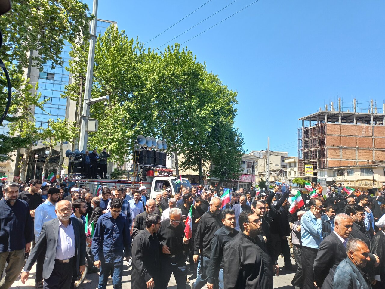 راهپیمایی روز قدس در بابل
