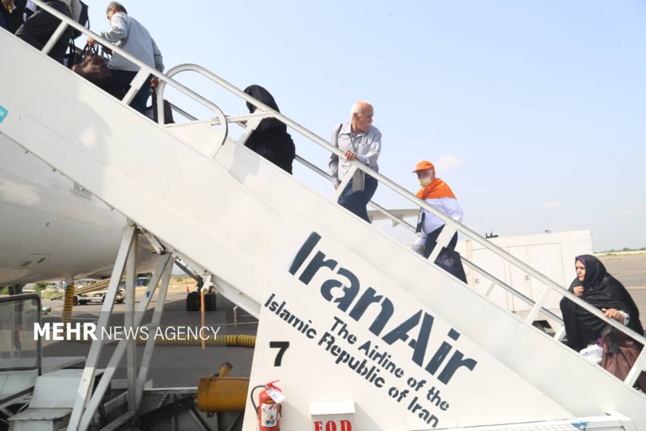 3220 زائر گلستانی از فرودگاه گرگان عازم سرزمین وحی می‌شوند