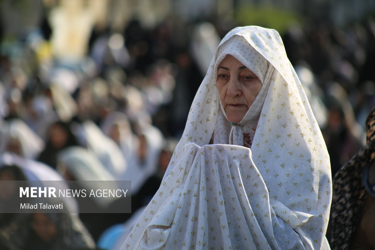 نماز عید فطر در رشت