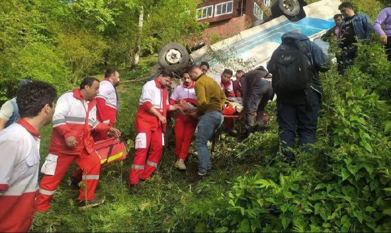بهره مندی 181 حادثه دیده از خدمات هلال احمر گیلان